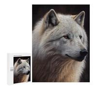 500 PCS Puzzle Per Adolescenti Arctic Wolf Puzzle Per Adulti Gioco Per Famiglie Antistress Difficile Da Completare 500 PCS