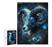 500 PCS Puzzle Per Adolescenti Astrology The Ram's Celestial Majesty Puzzle Per Adulti Giocattoli Fai Da Te Sfida Difficile Regali Antistress 500 PCS