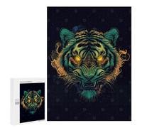 500 PCS Puzzle Per Adolescenti Blazing Tiger Puzzle Per Adulti Gioco Pratico Assemblaggio Di Modelli Regali Unici Per Compleanno E Natale 500 PCS