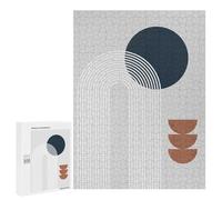 500 PCS Puzzle Per Adolescenti Circles And Lines 3 Puzzle Per Adulti Gioco Pratico Assemblaggio Di Modelli Regali Unici Per Compleanno E Natale 500 PCS