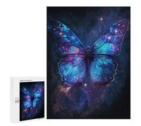 500 PCS Puzzle Per Adolescenti Cosmic Butterfly Art Print-4 Puzzle Per Adulti Assemblaggio Del Modello Aiuta L'esercizio Del Cervello Giochi Stimolanti 500 PCS