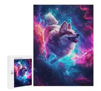 500 PCS Puzzle Per Adolescenti Cosmic Canine Adventure Puzzle Per Adolescenti Difficili Ogni Pezzo È Unico - Regalo Di Compleanno, Regali, 500 PCS
