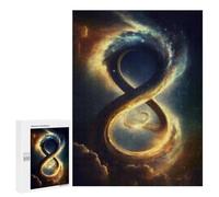 500 PCS Puzzle Per Adolescenti Cosmic Serpent in Space Puzzle Per Adolescenti Analisi E Logica Difficile E Sfida Ideale Come Regalo 500 PCS