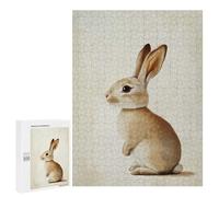 500 PCS Puzzle Per Adolescenti Cute Rabbit Bunny Nursery Puzzle Per Adolescenti Gioco Rompicapo Migliora La Memoria Regali Di Natale Compleanno 500 PCS