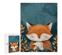 500 PCS Puzzle Per Adolescenti Cute Watercolor Baby Fox Puzzle Per Adulti Gioco Pratico Assemblaggio Di Modelli Regali Unici Per Compleanno E Natale 500 PCS