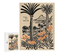 500 PCS Puzzle Per Adolescenti Dolce Far Niente Tropical Landscape Art Puzzle Per Adolescenti Antistress Ogni Pezzo È Unico - Ideale Come Regalo Per Tutta La Famiglia 500 PCS