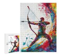 500 PCS Puzzle Per Adolescenti Dynamic Archer Puzzle Per Adulti Gioco Per Famiglie Antistress Difficile Da Completare 500 PCS