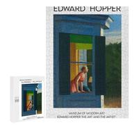 500 PCS Puzzle Per Adolescenti Edward Hopper A Woman at The Window Puzzle Per Adolescenti Giochi Per Famiglie Analisi E Sfida Educativa Logica 500 PCS