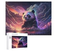 500 PCS Puzzle Per Adolescenti Electric Panda Storms Over Fantasy Island Puzzle Per Adolescenti Gioco Rompicapo Migliora La Memoria Regali Di Natale Compleanno 500 PCS