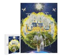 500 PCS Puzzle Per Adolescenti Enchanted Castle in The Sky Puzzle Fai Da Te Per Adulti, Giocattoli, Decorazioni Murali, Regali Per Tutta La Famiglia 500 PCS