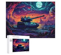 500 PCS Puzzle Per Adolescenti Fantasy Tank Adventure Puzzle Per Adolescenti Gioco Rompicapo Migliora La Memoria Regali Di Natale Compleanno 500 PCS