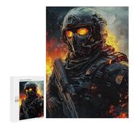 500 PCS Puzzle Per Adolescenti Future Soldier Gear -1 Puzzle Per Adulti Per Passare Il Tempo Durante Le Vacanze Ogni Pezzo È Unico - Ottimo Regalo Per I Giocatori 500 PCS
