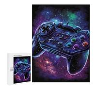 500 PCS Puzzle Per Adolescenti Galactic Gaming Controller Puzzle Per Adolescenti Antistress Ogni Pezzo È Unico - Ideale Come Regalo Per Tutta La Famiglia 500 PCS