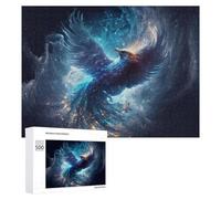 500 PCS Puzzle Per Adolescenti Galactic Phoenix Cosmic Artwork -1 Puzzle Per Adolescenti Gioco Rompicapo Migliora La Memoria Regali Di Natale Compleanno 500 PCS