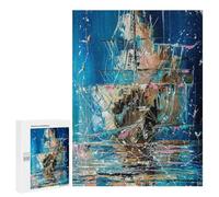 500 PCS Puzzle Per Adolescenti Ghost Ship Puzzle Per Adolescenti Antistress Ogni Pezzo È Unico - Ideale Come Regalo Per Tutta La Famiglia 500 PCS