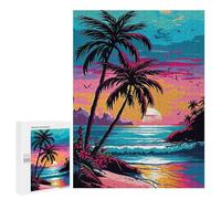 500 PCS Puzzle Per Adolescenti Glamorous Tropical Paradis Puzzle Per Adulti Rompicapo Gioco Analisi E Logica Regali Di Natale Compleanno 500 PCS