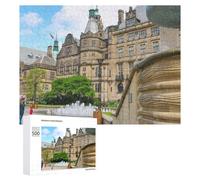 500 PCS Puzzle Per Adolescenti Grand European Cityscape with Historical Architecture Puzzle Per Adulti Giochi Per Famiglie Antistress Regali Per La Riduzione Dello Stress 500 PCS