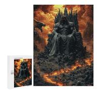 500 PCS Puzzle Per Adolescenti Hades, King of The Underworld - Dark God of Fire And Shadow Puzzle Per Adolescenti Giochi Per Famiglie Analisi E Sfida Educativa Logica 500 PCS