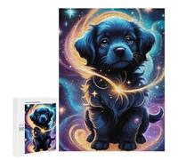 500 PCS Puzzle Per Adolescenti Magical Puppy in Space -1 Puzzle Per Adulti, Gioco Rompicapo, Gara Di Velocità Manuale, Impegnativo Da Completare 500 PCS