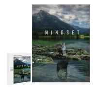 500 PCS Puzzle Per Adolescenti Mindset Is Everything Puzzle Per Adolescenti Antistress Ogni Pezzo È Unico - Ideale Come Regalo Per Tutta La Famiglia 500 PCS