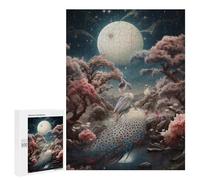 500 PCS Puzzle Per Adolescenti Mystical Night Peacock Scene Puzzle Per Adulti, Gioco Rompicapo, Gara Di Velocità Manuale, Impegnativo Da Completare 500 PCS