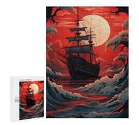 500 PCS Puzzle Per Adolescenti Ocean Storm Adventure -1 Puzzle Per Adulti Migliorano La Memoria Difficili E Stimolanti Rompicapo Giochi Per Famiglie 500 PCS