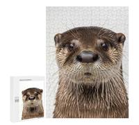 500 PCS Puzzle Per Adolescenti Otter Face Puzzle Per Adulti Giocattoli Fai Da Te Sfida Difficile Regali Antistress 500 PCS