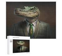 500 PCS Puzzle Per Adolescenti Puzzle Business Crocodile The Ultimate Entrepreneur Puzzle Per Adulti Gioco Rompicapo Ma Divertente E Umoristico Aiuta L'esercizio Del Cervello 500 PCS