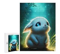 500 PCS Puzzle Per Adolescenti Puzzle Cute White Bunny Puzzle Per Adulti Gioco Pratico Assemblaggio Del Modello Regali Unici Per Compleanno E Natale 500 PCS