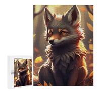 500 PCS Puzzle Per Adolescenti Puzzle Cute Wolf Animal Puppy Puzzle Per Adulti Gioco Pratico Assemblaggio Del Modello Regali Unici Per Compleanno E Natale 500 PCS