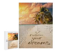 500 PCS Puzzle Per Adolescenti Puzzle Follow Your Dreams Puzzle Per Adulti Gioco Pratico Assemblaggio Del Modello Regali Unici Per Compleanno E Natale 500 PCS