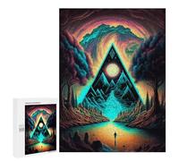 500 PCS Puzzle Per Adolescenti Puzzle Gate to The Celestial Realm Puzzle Per Adulti Gioco Rompicapo Ma Divertente E Umoristico Aiuta L'esercizio Del Cervello 500 PCS