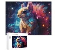 500 PCS Puzzle Per Adolescenti Puzzle Magical Cosmic Squirrel Puzzle Per Adulti Gioco Pratico Assemblaggio Del Modello Regali Unici Per Compleanno E Natale 500 PCS