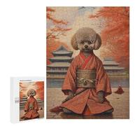 500 PCS Puzzle Per Adolescenti Puzzle Toy Poodle The Samurai Puzzle Per Adulti Gioco Pratico Assemblaggio Del Modello Regali Unici Per Compleanno E Natale 500 PCS