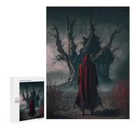 500 PCS Puzzle Per Adolescenti Red Cloak in The Haunted Forest Puzzle Fai Da Te Per Adulti, Giocattoli, Decorazioni Murali, Regali Per Tutta La Famiglia 500 PCS