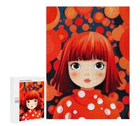 500 PCS Puzzle Per Adolescenti Red Hair Cute Baby Puzzle Per Adulti Gioco Pratico Difficile Difficile Unico Compleanno E Regali 500 PCS