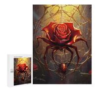 500 PCS Puzzle Per Adolescenti Rose Spider Puzzle Per Adulti Giocattoli Antistress Analisi E Logica Interazione Genitore-figlio 500 PCS
