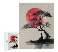 500 PCS Puzzle Per Adolescenti Serene Zen Garden Scene Puzzle Per Adulti Puzzle Difficile Sfida Attività Divertenti A Casa Ottimo Regalo Per I Giocatori 500 PCS