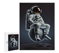 500 PCS Puzzle Per Adolescenti Sitting on The Moon Puzzle Per Adulti, Gioco Rompicapo, Gara Di Velocità Manuale, Impegnativo Da Completare 500 PCS