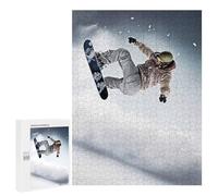 500 PCS Puzzle Per Adolescenti Snowboard Puzzle Per Adulti, Gioco Rompicapo, Gara Di Velocità Manuale, Impegnativo Da Completare 500 PCS