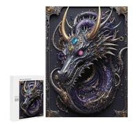 500 PCS Puzzle Per Adolescenti Steampunk Guardian Dragon Puzzle Fai Da Te Per Adulti, Giocattoli, Decorazioni Murali, Regali Per Tutta La Famiglia 500 PCS