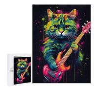 500 PCS Puzzle Per Adolescenti The Ashera Cat Dark Puzzle Per Adolescenti Gioco Rompicapo Migliora La Memoria Regali Di Natale Compleanno 500 PCS