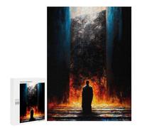 500 PCS Puzzle Per Adolescenti The Pilgrim Before The Sealed Gate - The One Who Dared to Stand Puzzle Per Adolescenti Giochi Per Famiglie Analisi E Sfida Educativa Logica 500 PCS