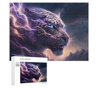 500 PCS Puzzle Per Adolescenti Thundering Tiger Power -5 Puzzle Per Adulti Gioco Per Famiglie Un'opera D'arte Regali Unici Per Compleanno E Natale 500 PCS