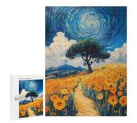 500 PCS Puzzle per Adolescenti Whirlwind Landscape Puzzle per Adulti Giochi Rilassanti Migliora La Memoria Interazione Tra Genitori E Figli 500 PCS
