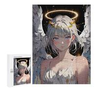 500 PCS Puzzle Per Adulti Angel with White Wings Puzzle Per Adolescenti Difficile Difficile Ogni Pezzo È Unico - Gioco Divertente E Stimolante Per Tutta La Famiglia 500 PCS
