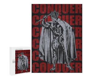 500 PCS Puzzle Per Adulti CONQUER Ronnie Mr Olympia Gym Motivation Puzzle Per Adolescenti, Passatempo Per Le Vacanze A Casa, Impegnativi Da Completare, Gioco Educativo Per Famiglie 500 PCS