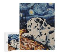 500 PCS Puzzle Per Adulti Dalmatian Puppy Sleeping Puzzle Per Adulti Gioco Rompicapo Migliora La Memoria Regali Di Compleanno E Unici 500 PCS
