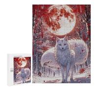 500 PCS Puzzle Per Adulti E Adolescenti Cherry Blossom Wolf Puzzle Gioco Pratico Corsa Di Velocità Manuale Regali Unici Per Compleanno E Natale 500 PCS