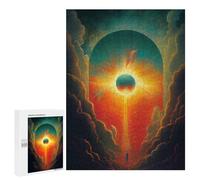 500 PCS Puzzle Per Adulti E Adolescenti Eclipse Stairway to Heaven Puzzle Per Adulti: Giochi Rilassanti Che Migliorano La Memoria. Regali Unici Per Compleanno E Natale 500 PCS